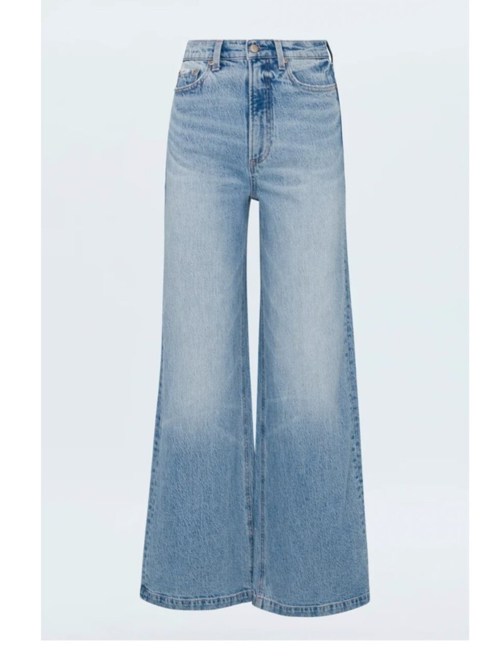 Pistola Lana High Rise Ultra Wide Leg Jeans in BREAK size 25. NWT
